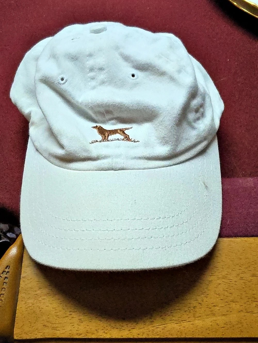 Over Under Clothing Embroidered White Baseball Cap